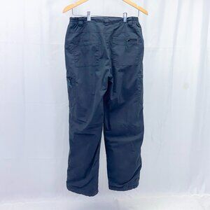 Woman's Mountain Warehouse Cargo Fleeced Lined Insulated Pants Zipper Pockets